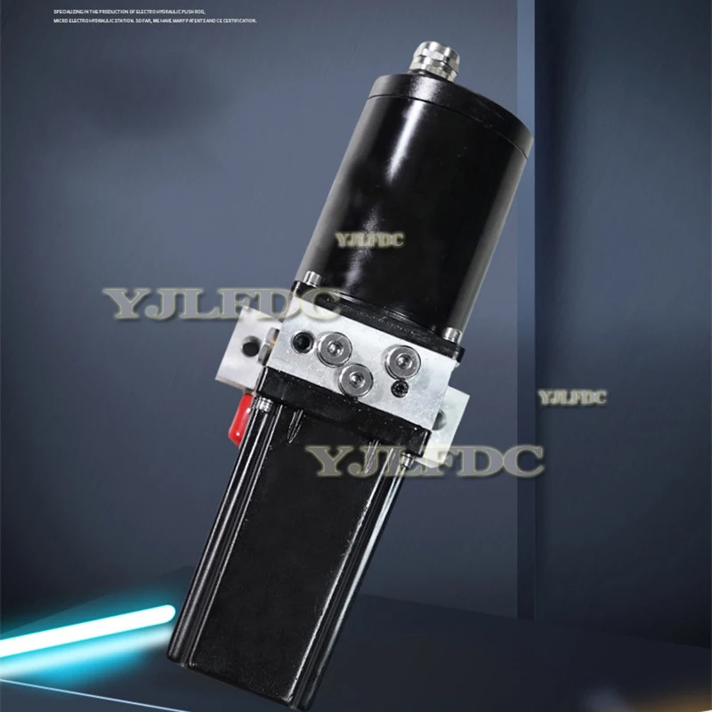 

Электрическая гидравлическая станция HS04-350, 300 Вт, морская гидравлическая станция, маленькая гидравлическая станция двойного действия, 12 В/24 В/48 В постоянного тока, 220 В переменного тока