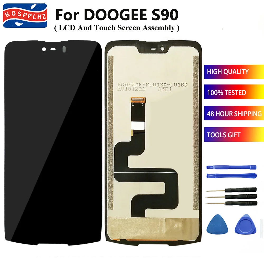 

100% Tested Well For DOOGEE S90 / S90 Pro LCD Display + Touch Screen Digitizer Replacement For DOOGEE S90C S90 C LCD Screen