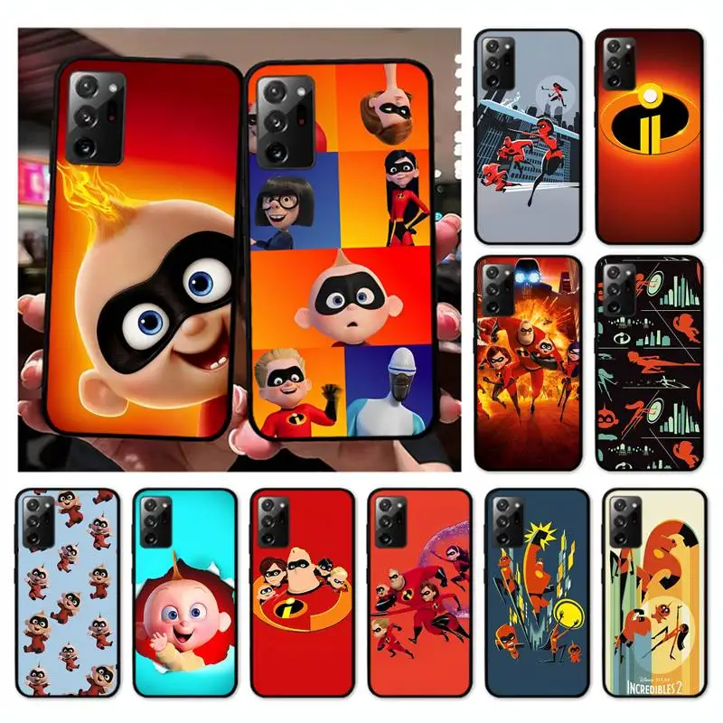 

Disney The Incredibles Phone Case for Samsung Note 5 7 8 9 10 20 pro plus lite ultra A21 12 02