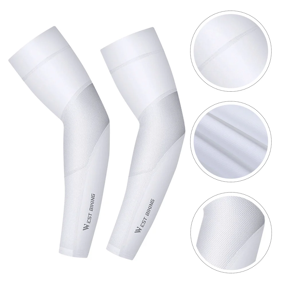 

1 Pair of Comfortable Arm Protectors Bike Riding Arm Sleeves Cycling Arm Sleeves for Summer