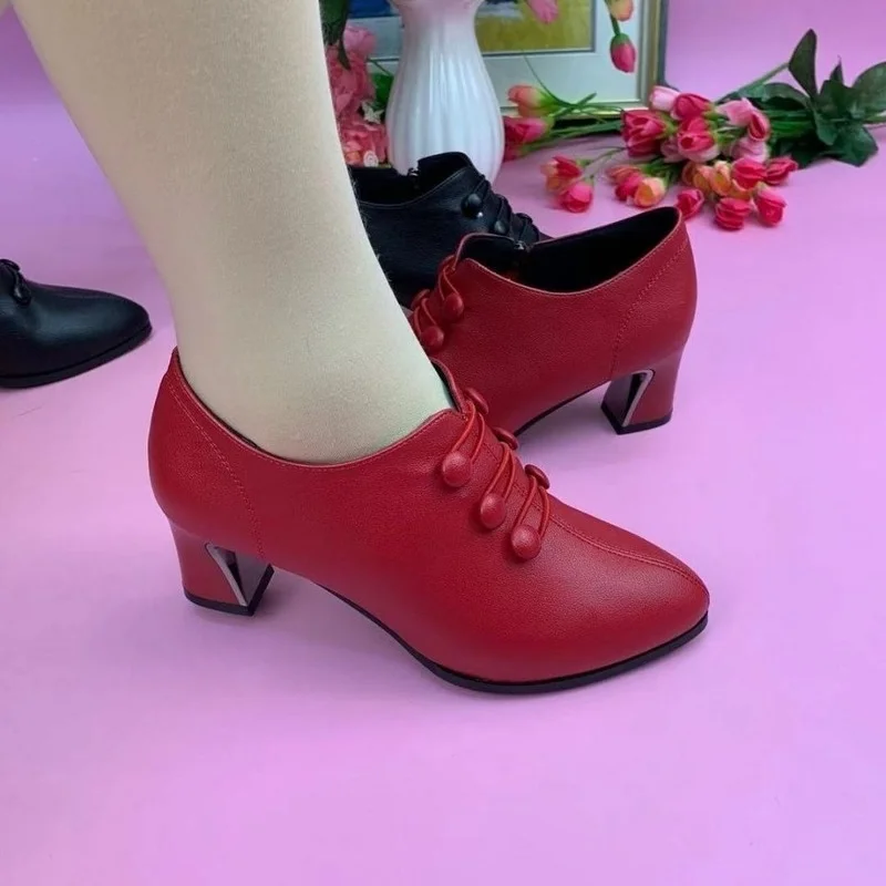 

Hot Sale Classic Women's Shoes 2022 Fashion Pointed Toe High Heels Women's Hot Trend Low-top Wedding Banquet Shoes Women