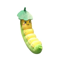soft plush toys cute caterpillar pp cotton stuffed dolls pillow for kds gifts for children animal toy