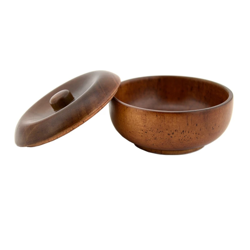 

Wooden Shaving Bowl Soap Brush Cup For Men Shave Beard Shaving Razor Soap
