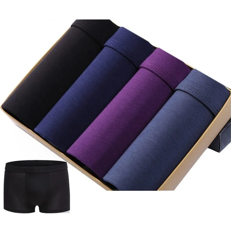 Boxer Men Underwear Plus Size Underpants Modal Boxers Print Male Panties Brand Shorts Man Panty Undies Trunk Panties Boxershorts