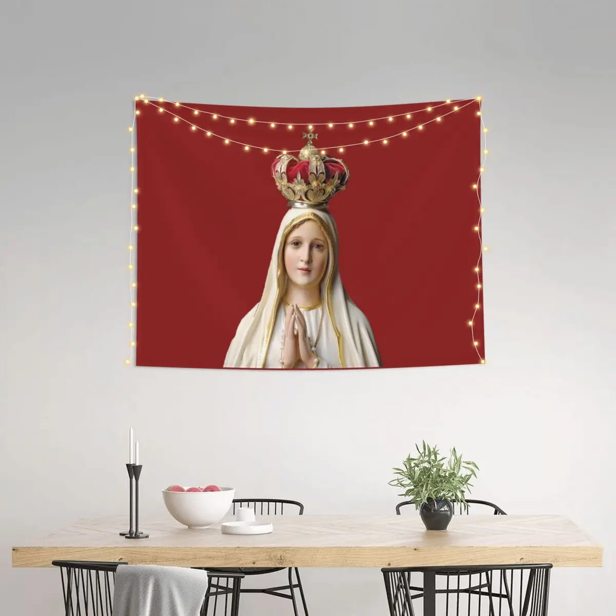 Гобелены нашей леди Фатимы на заказ для постельного белья католическая Дева