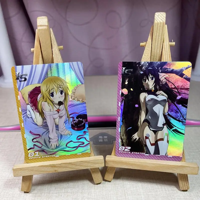 Флэш-карта 6 шт./компл. Infinite Stratos милая флэш-карточка карточка Шарлотта дунуа shinonono