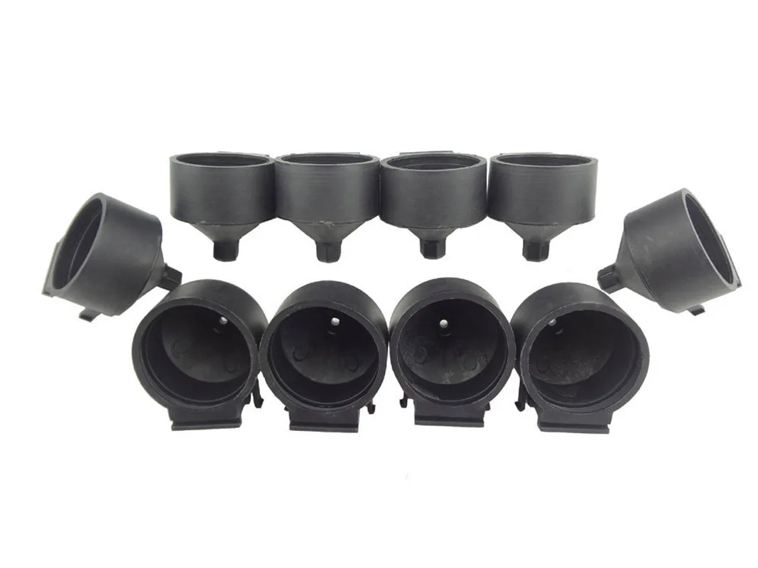 

Пластиковые держатели для трубок MISOL SWH-TBH-58-10, черные, 10 шт.