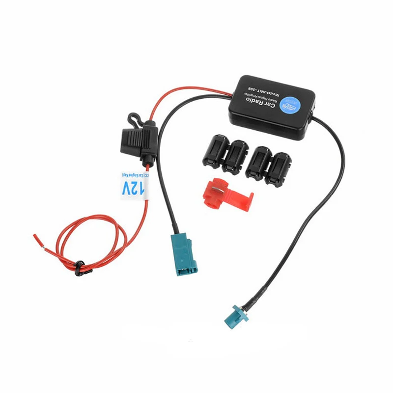 Антенна усилитель радиосигнала легкая сборка медная автомобильная антенна FM