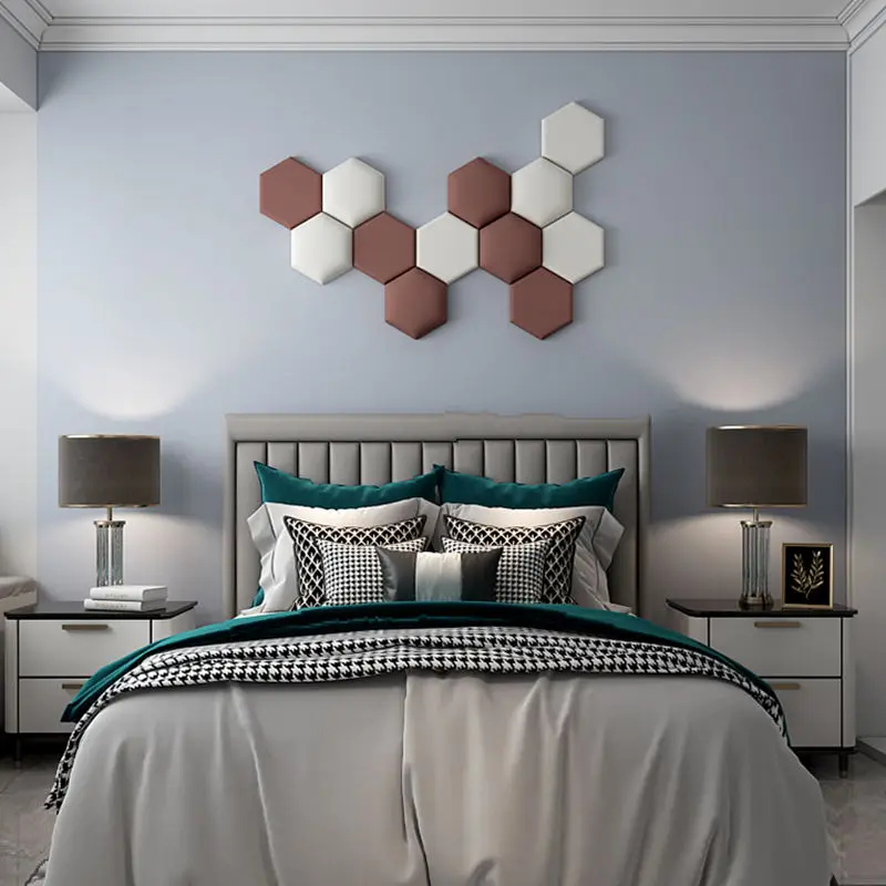 Наклейки на кровать изголовье кровати для спальни доска защиты от столкновений