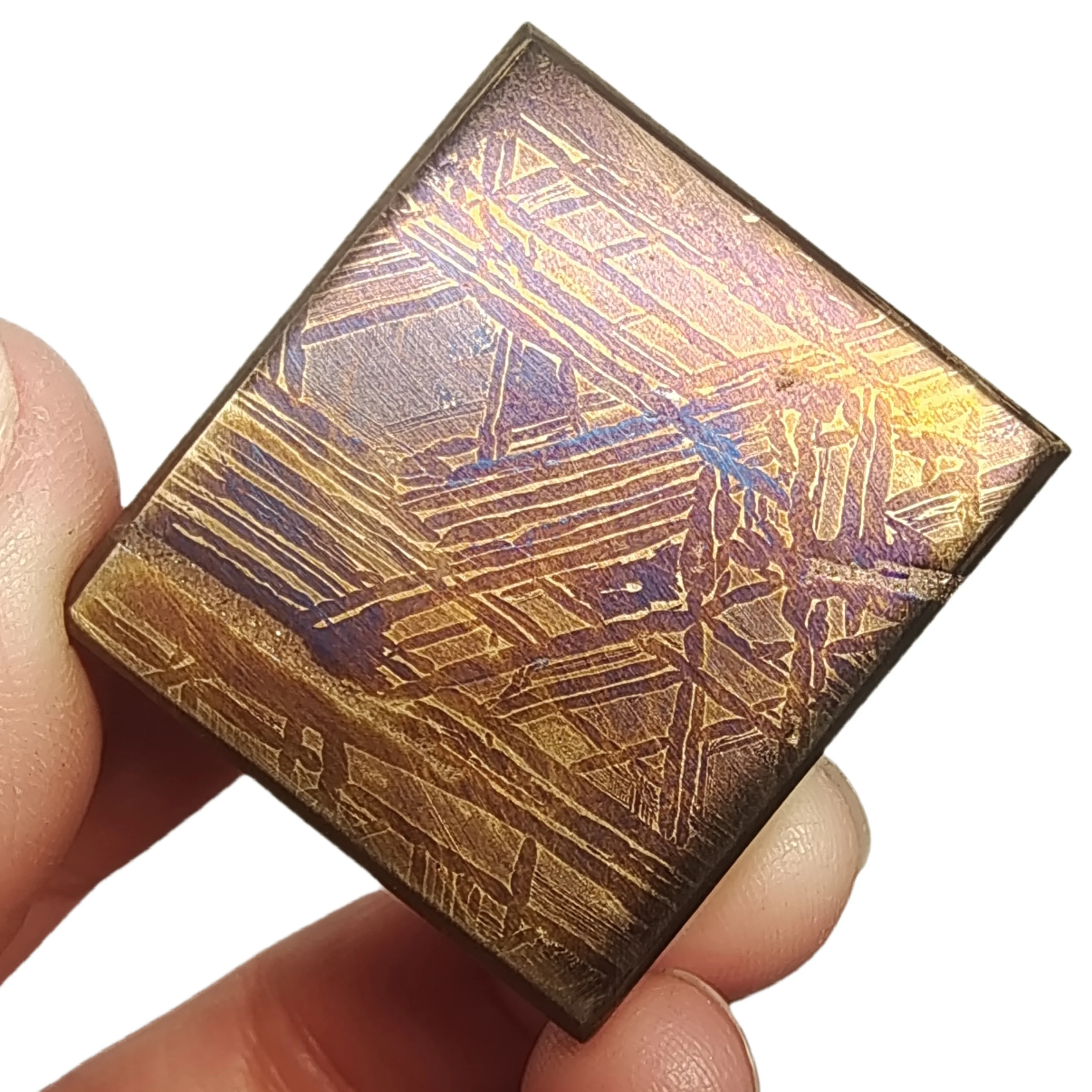 80 г Muonionalusta секция образцов натурального железного метеорита материалы из