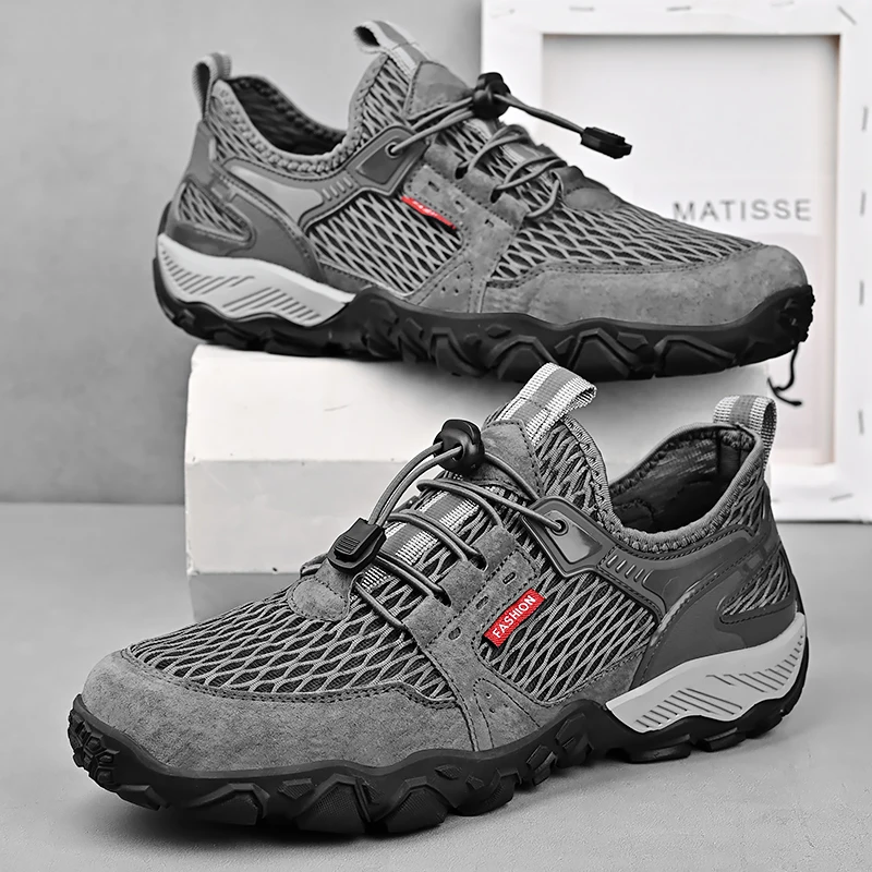 

2022 Summer Casual Shoes Men Breathable Sport Shoes Male Soft Mesh Sneakers Black Footwear Man Large Size Running Autumn Adult