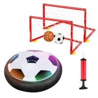 kids toys hover soccer ball set kids toy hockey soccer sets for indoor outdoor sports football toy children best gift