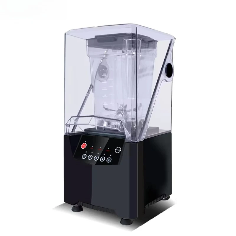 Фото FEST Frappe Maker Коммерческий блендер 1800 Вт 1500 мл Кухонный миксер для еды Тихая машина для приготовления смузи Миксер для фруктов Блендер №1
