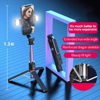 p93 1 3m bluetooth selfie stick live camera phone holder support gopro camera