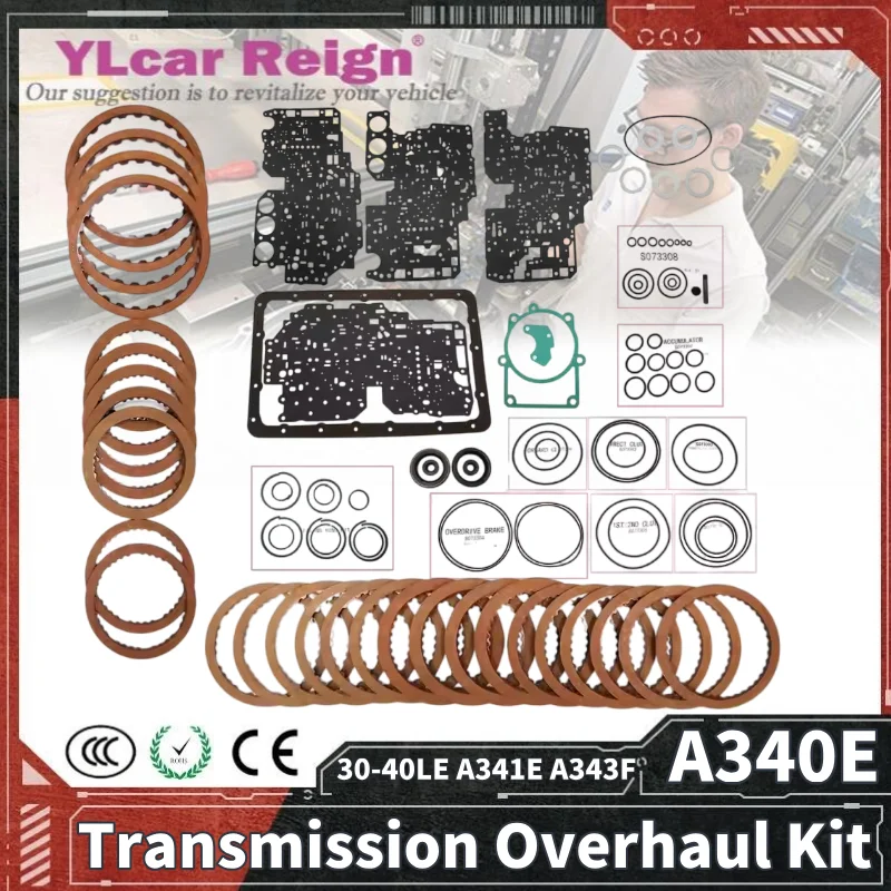 

A340 A340E 30-40LE A341E A343F A343E Комплект для ремонта автоматической коробки передач Ремонтный комплект фрикционного диска сцепления для Toyota