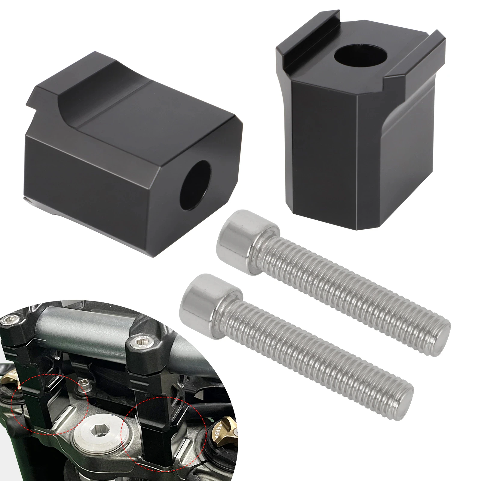 

Для подъемников на руль SurRon Sur Ron Ultra Bee 2023 мм, подъемник на руль, аксессуары для мотоциклов, 20/30 алюминиевый материал