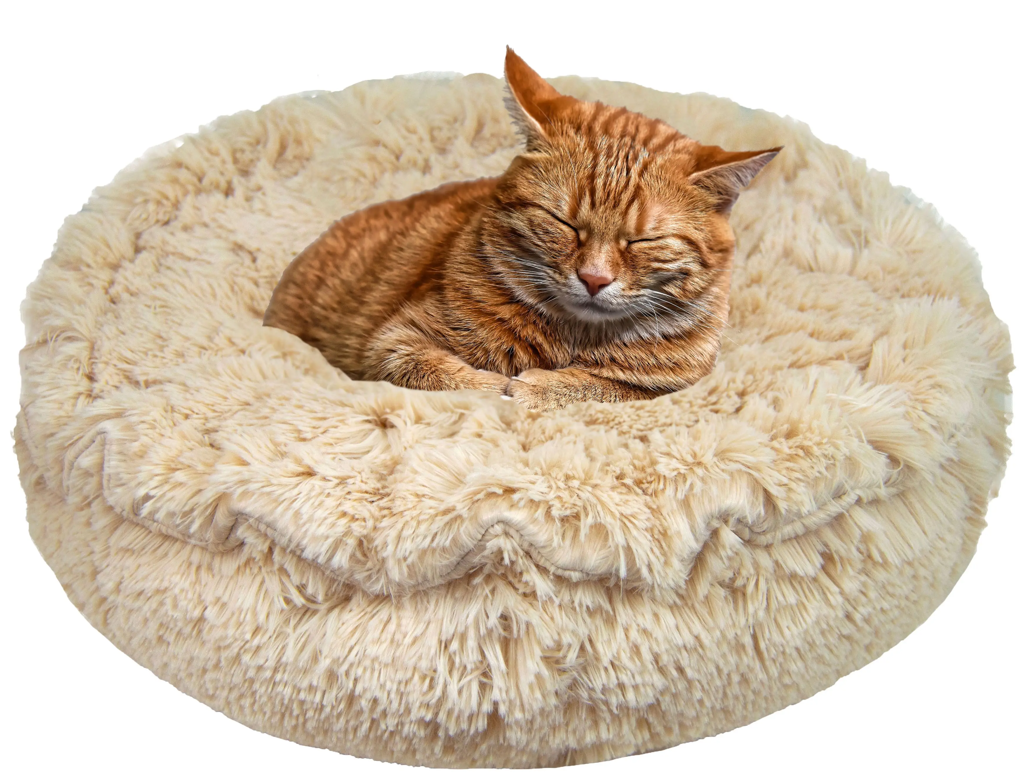 

Ultra Plush Blondie Candy Deluxe Dog/Pet Lily Pod Bed