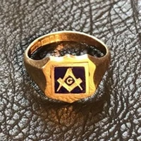 personality gold color masonic rings for mena and womens classic engagement wedding ring anniversary party jewelry