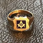 Индивидуальные золотые масонские кольца для мужчин и женщин, классическое обручальное кольцо для помолвки, ювелирные изделия для юбилея или вечерние НКИ