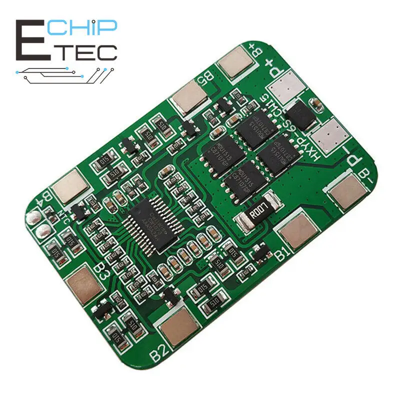 Купи 6S 14A Lithium Battery Protection Board 22.2V/25.2V18650 Battery Balanced Protection Board за 149 рублей в магазине AliExpress