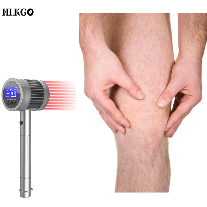

LLLT 650nm and 808nm cold laser physical pain therapy device handy B cure laser device for back pain relief