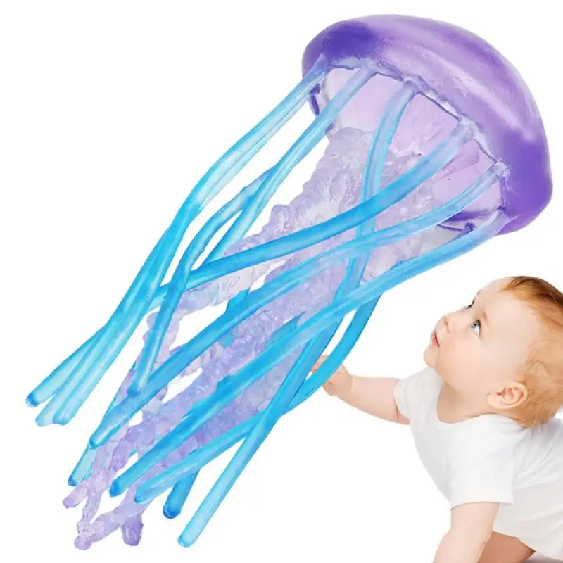 

Фигурки-Имитаторы игрушечные, модель морских существ, медуза, экшн-фигурки, миниатюрная модель для океан, аквариума, игрушки для настольного украшения