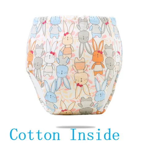 Многоразовые детские подгузники для мальчиков и девочек, размеры и принты в ассортименте