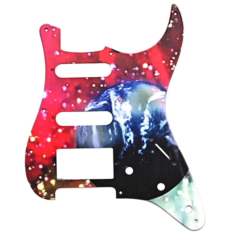 

Multicolor 3 Ply 11 Holes SSH Guitar Pickguard Anti-Scratch Plate For ST FD Electric Guitar Parts GSSS60