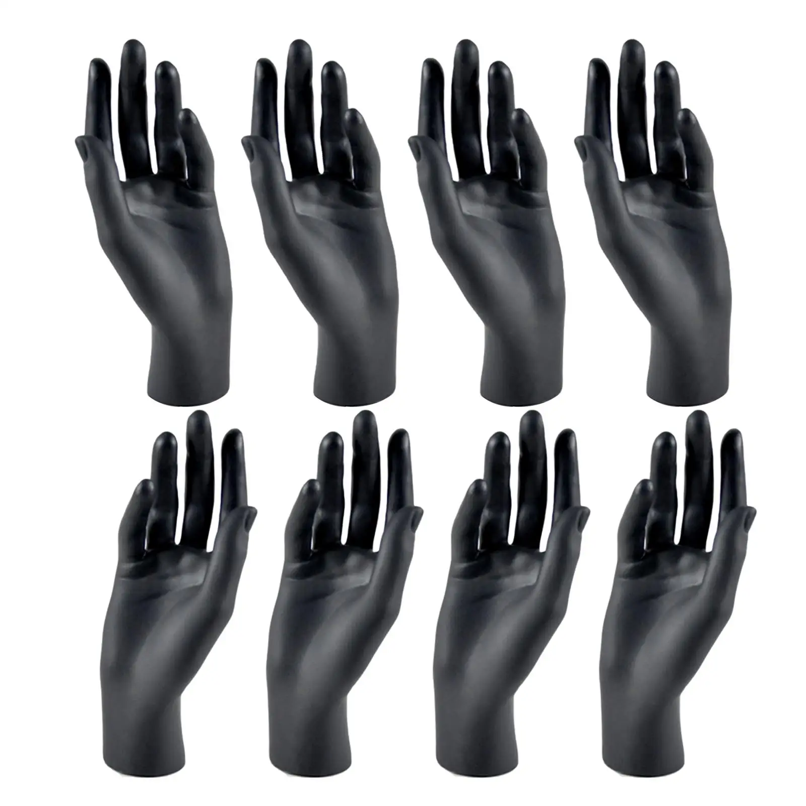 

2pcs Female Mannequin Hands for Jewelry Necklace Rings Gloves Display Stand