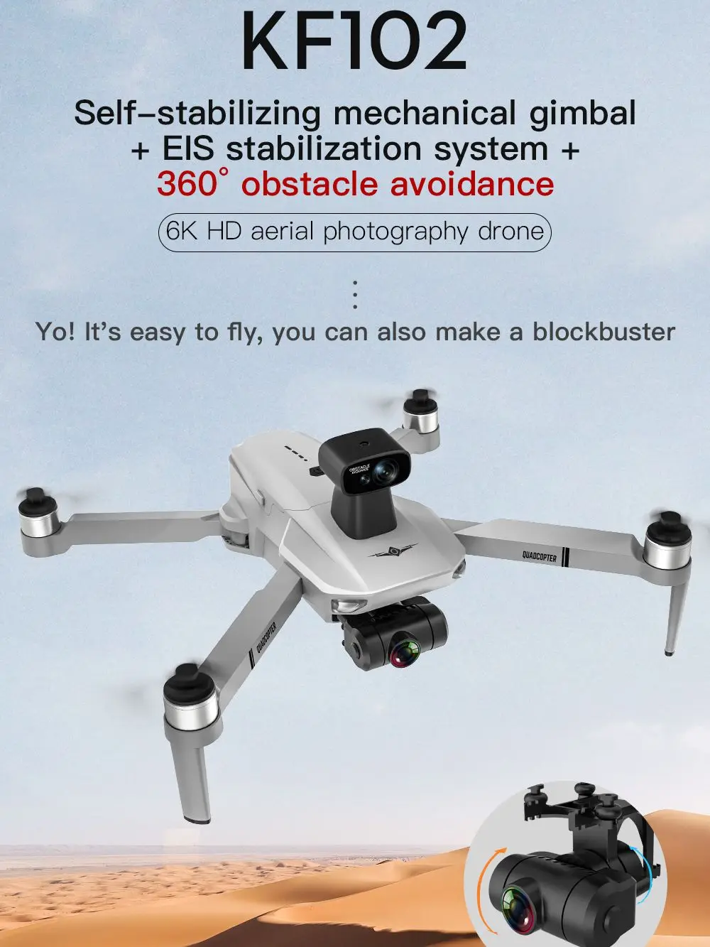 Details about   S66 RC Drone with Camera 4K Drone Dual Camera Optical  Positioning F0W9 