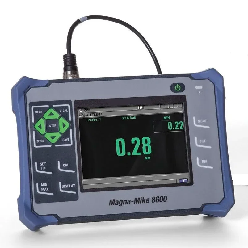 Magna-Mike с эффектом Холла 8600 толщина и решения для проверки дефектов