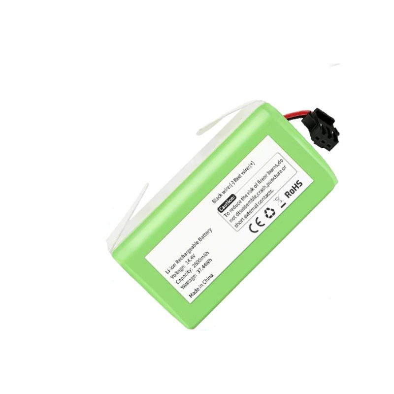 Сменный литий-ионный аккумулятор 14.4V 2600mAh 37.44Wh 4S1P 18650 для роботов-пылесосов Ecovacs King Kong CR130, Dibea V780, CEN550 (art.: 3920db3656be4) - 3920db3656be4
