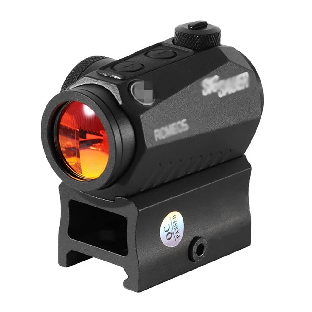 

Sig Sauer Romeo5 1x20mm Compact 2 Moa Shake Awake Red Dot Sight, Black, 2022 version IPX7 Waterproof Sight with Motion-Activate