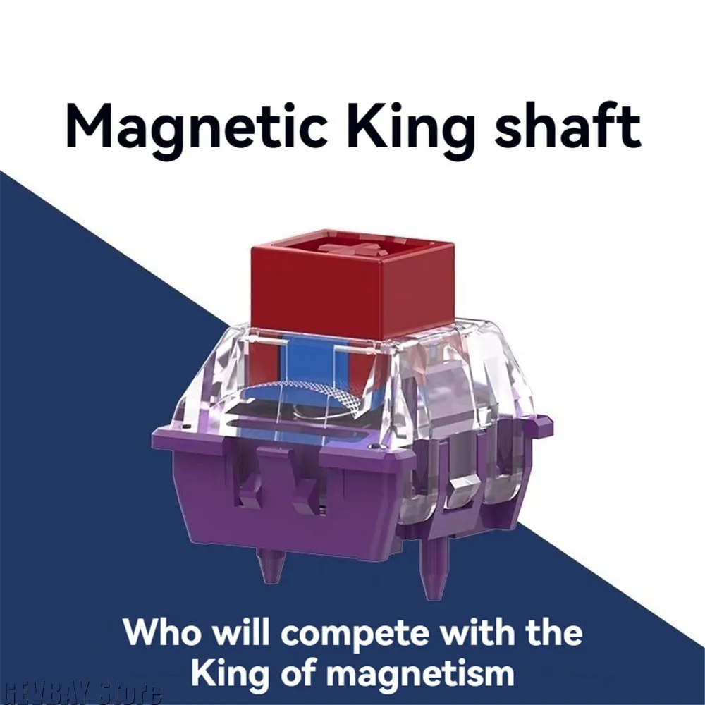 Фото Магнитный переключатель TTC Magneto Switch King of Magnetic Switch Linear для магнитной механической клавиатуры, 35 г, 100 млн нажатий, 3,5 мм №2