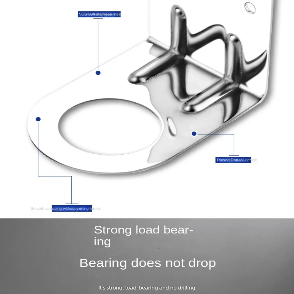 Полка для бутылок шампуня из нержавеющей стали настенный серебряный органайзер