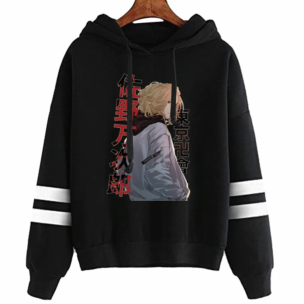

New in Women Hoodi Anime Tokyo Revengers Print Men's Hoodies Sweatshirt Manjiro Sano Streetwear Pullover Hoody