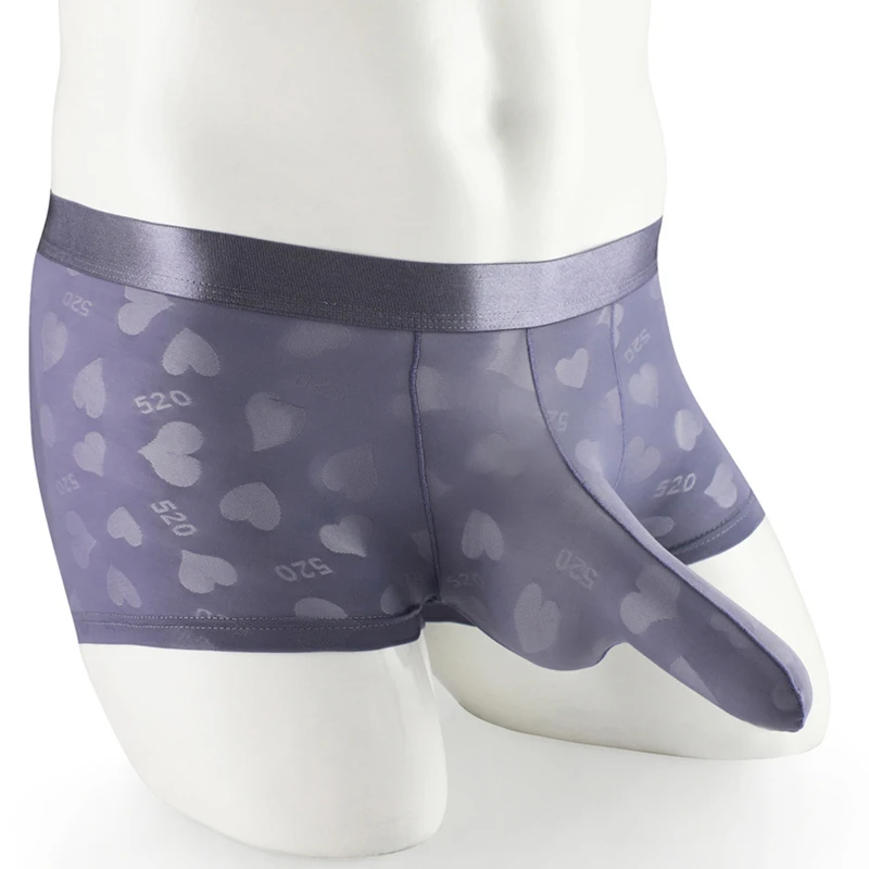 Мужское нижнее белье трусы с принтом шорты плавки в виде слона на носу