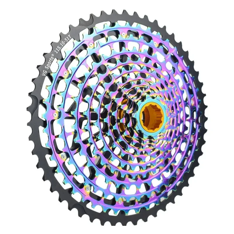 Фото Красочный MTB 11 12S 10-46T/10-51T XD ULT кассета Ultimate горный велосипед K7 звездочка велосипеда свободного хода для Eagle GX SX NX M9100 №1