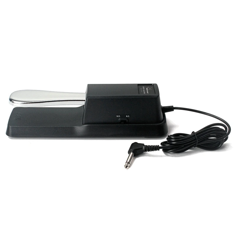 High Quality Piano Keyboard Sustain Pedal With Antislip Rubber Bottom For MIDI 1/4Inch Input Plugs