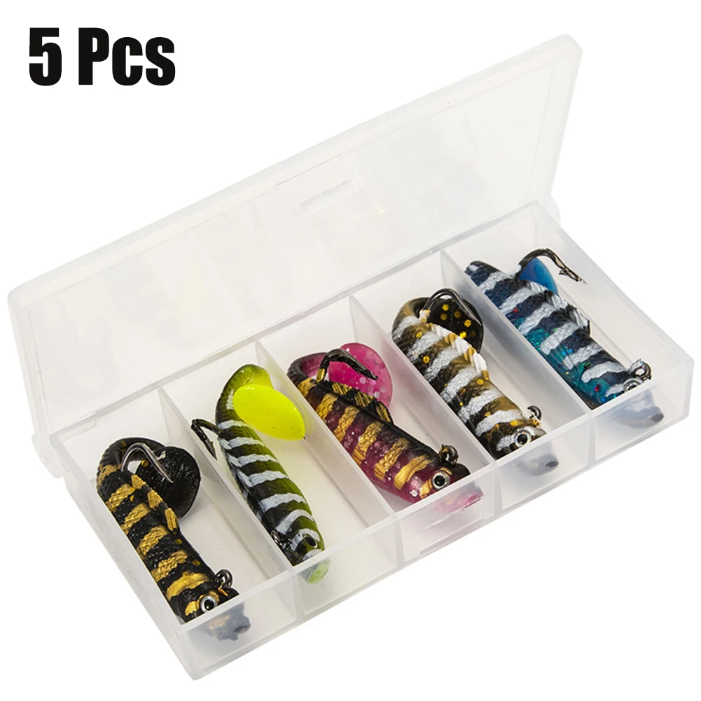 

6cm/5.5g Sinking Lead Lures Soft Bait Fishing Tackle Crankbaits Wobbler Bait Jig Hook Swimbait Fishing Wobblers Artificial New