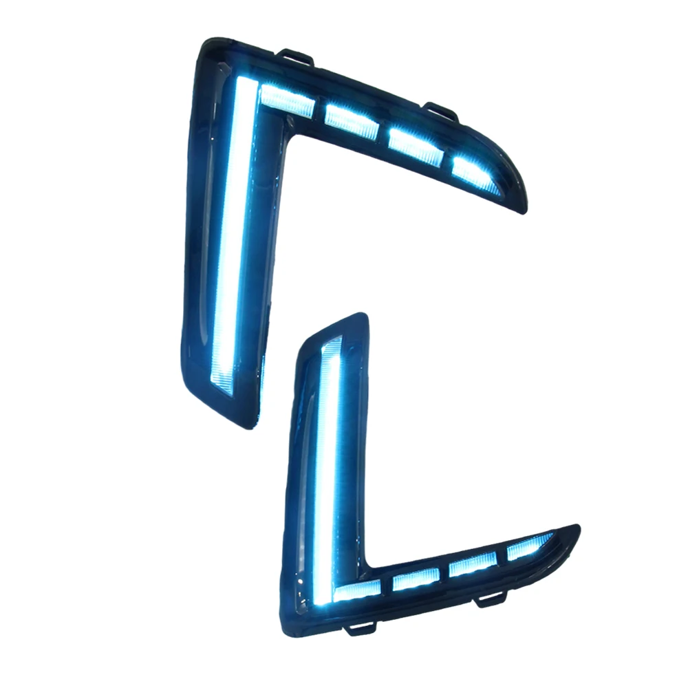 Для Honda HRV HR-V 2023 дневные ходовые огни с рулевым управлением Streamer трехцветные