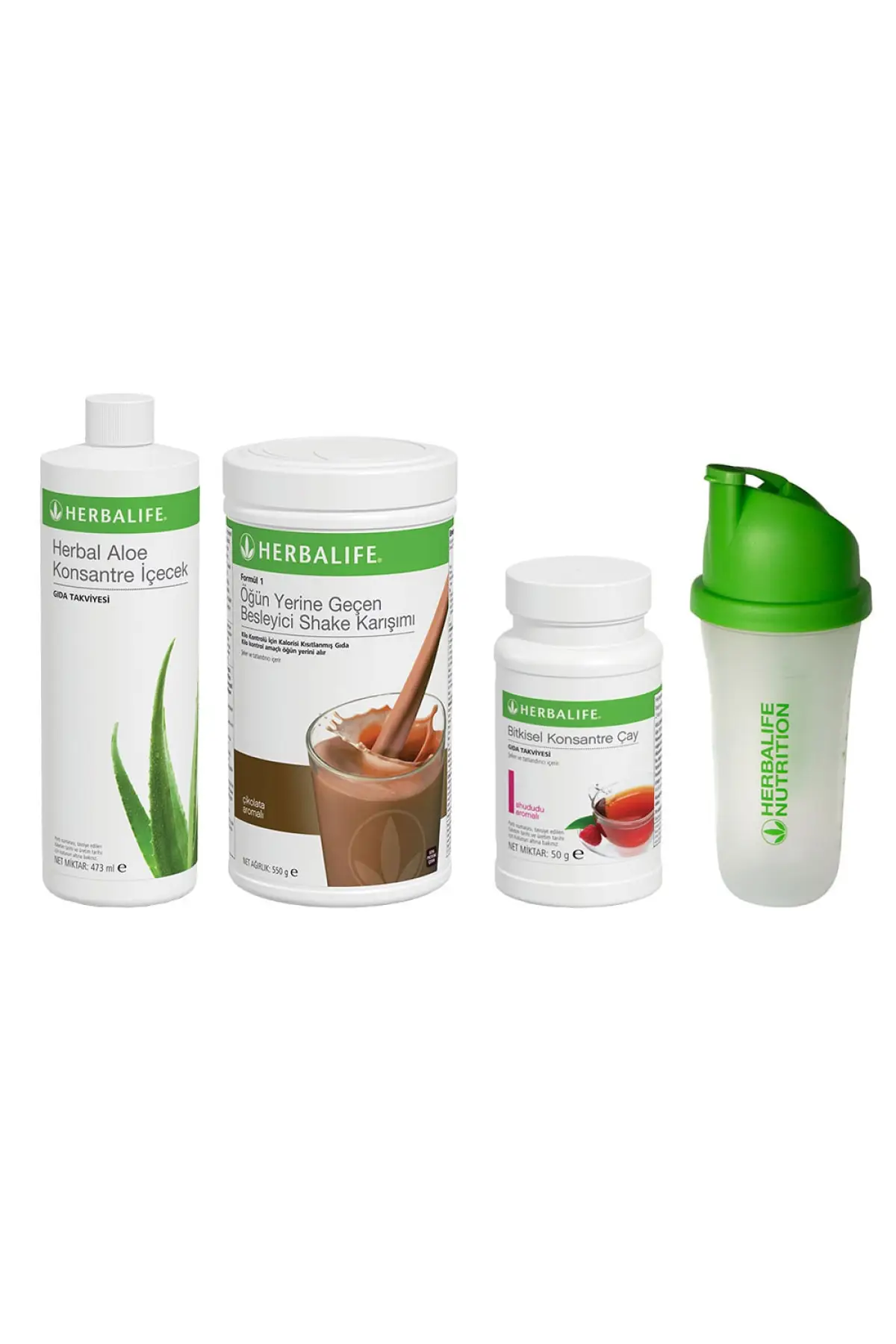 

Campaign Set Pack 21 (chocolate Shake + Raspberry Tea 50gr + Aloe Vera + Shaker +)