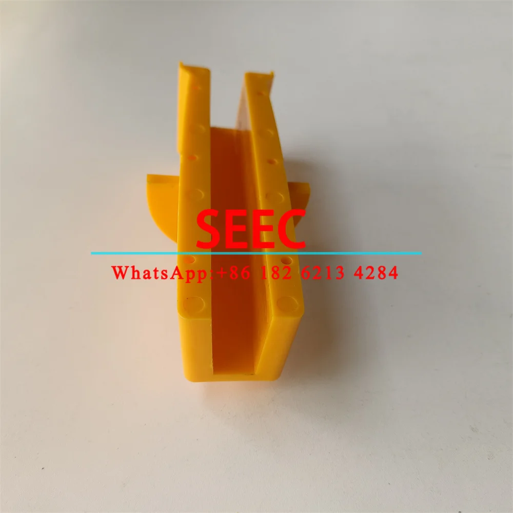 SEEC Лифтная направляющая Вставка для башмака Желтый L 127 мм Ш 28 Канавка 10 127*10