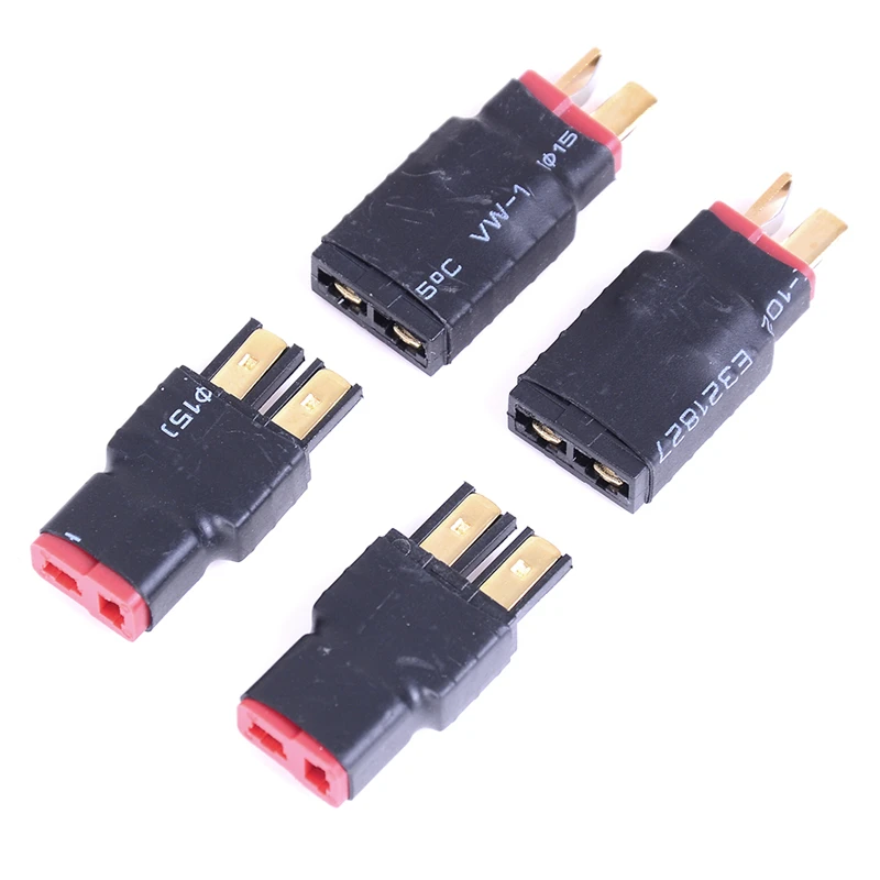 

2 Pcs Wireless Female For To T-Plug Deans Style Connector Battery Adapter