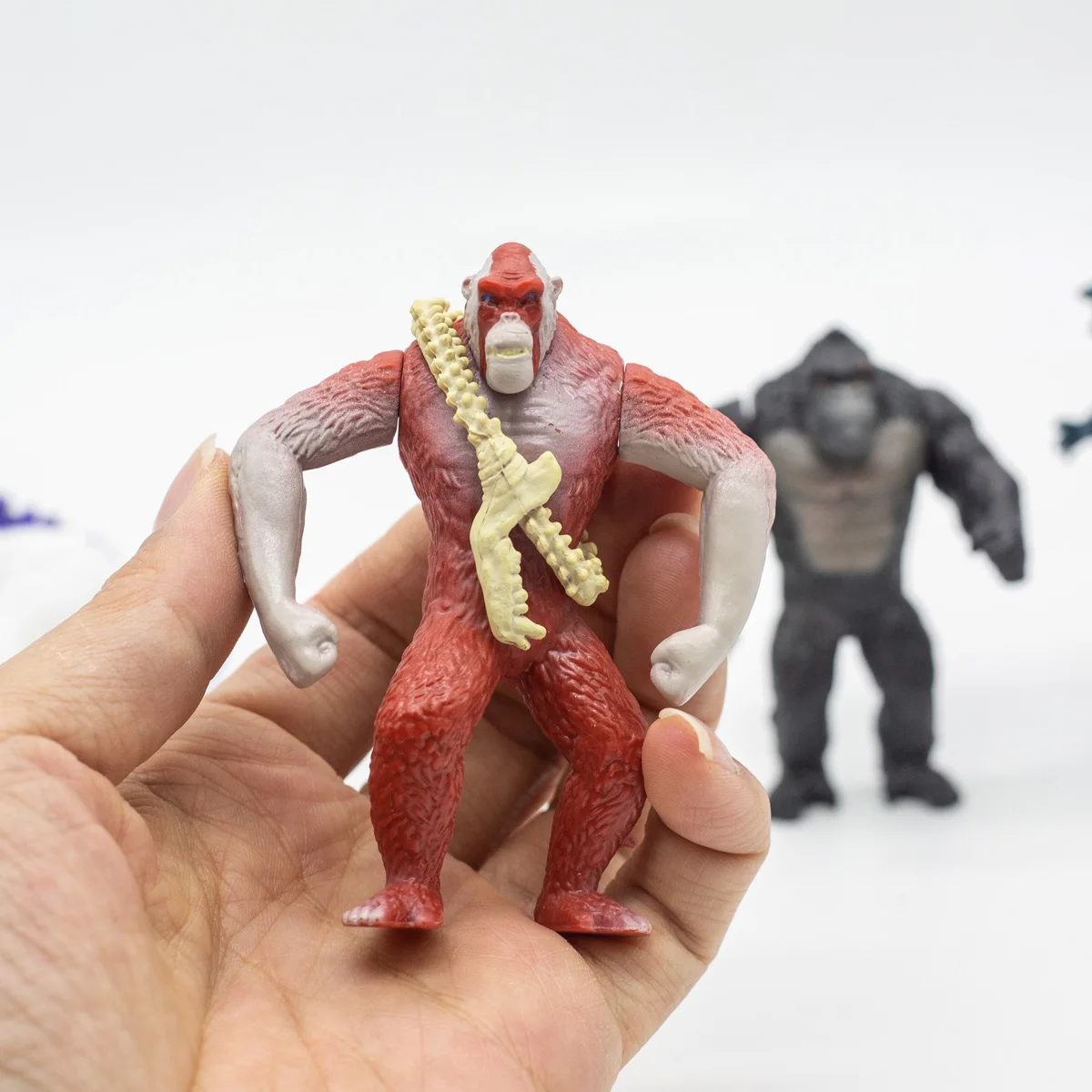 Игрушечная модель Kong Skar King мини-фигурка коллекционная копия Godzilla VS New Empire 2024