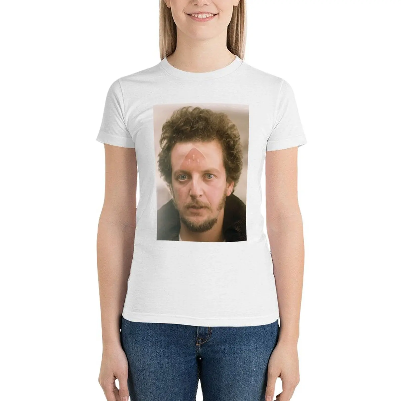 Классическая футболка Marv из дома с животным принтом для девочек графическая