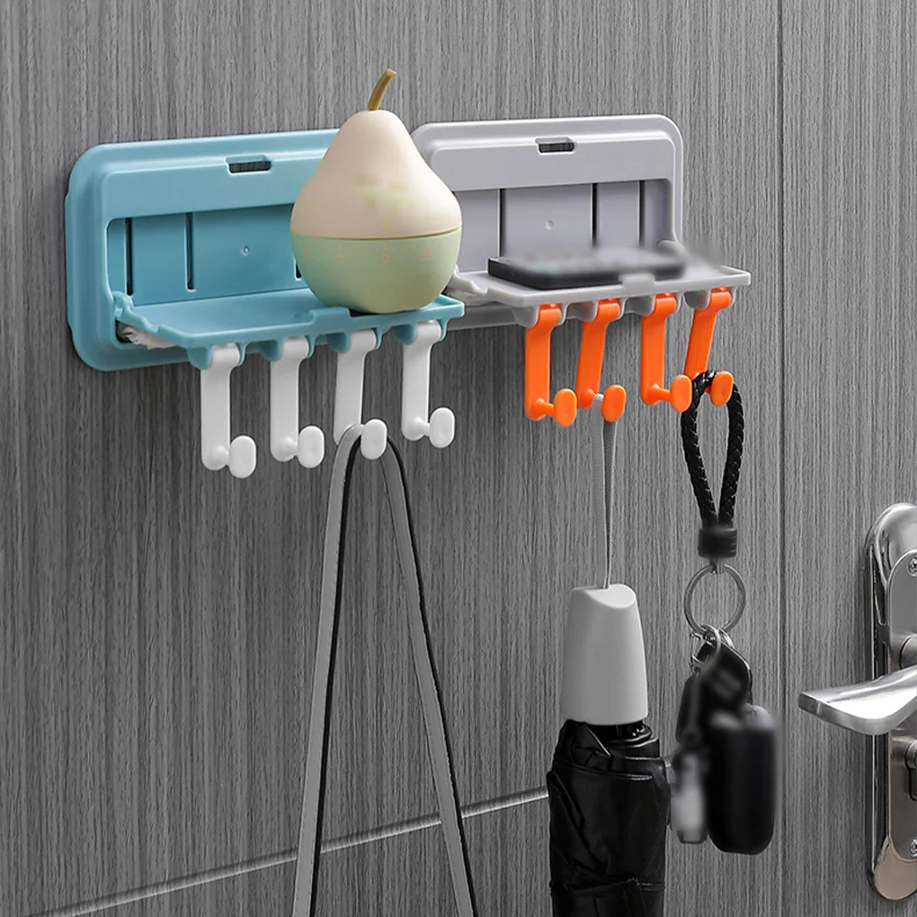 

Hanger Wall Kitchen Hook Organizer Seasoning Bottle Rack Punch Bag Hanger Storage Hanging Holder Waterproof Towel Rack