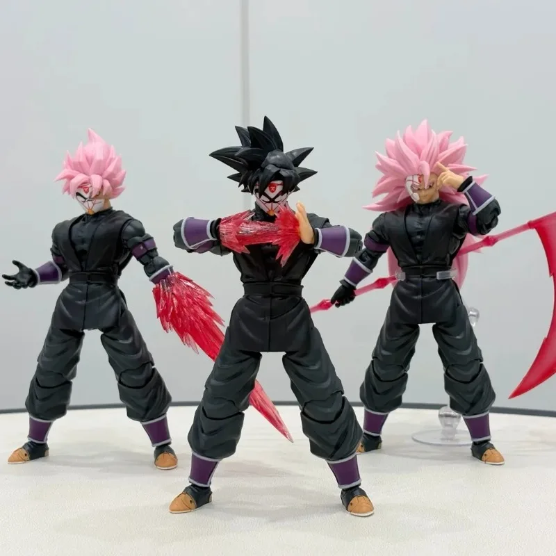 Фото Доставка в течение 24 часов: Фигурка Kong Model (Beast Deities) Dragon Ball SHF Black Goku / Zamasu / Xicor 1/12, коллекционная игрушка, подарок. №5