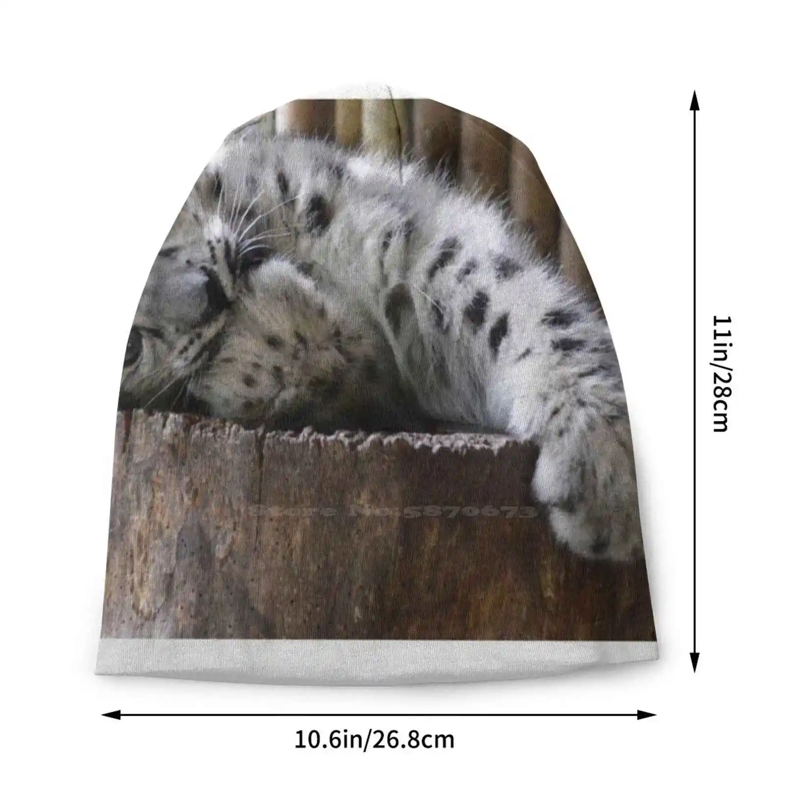 Детская зимняя вязаная шапка Makalu теплая уличные шапки Снежный Леопардовый куб