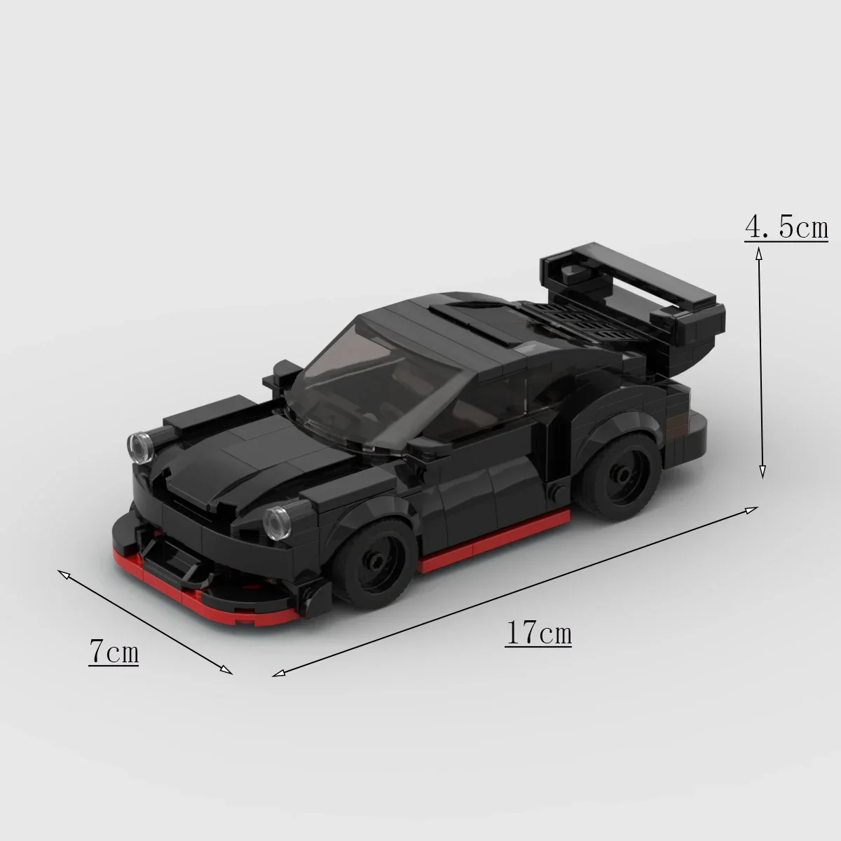 Конструктор MOC широкий корпус гоночный скоростной Чемпион конструктор